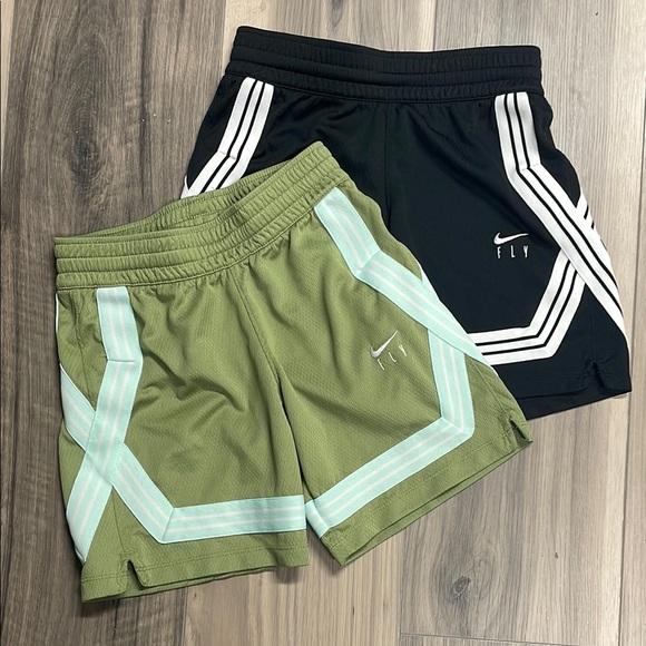Nike Other - Nike Girls Crossover Dri-Fit Basketball Standard Fit Shorts, 2 pairs